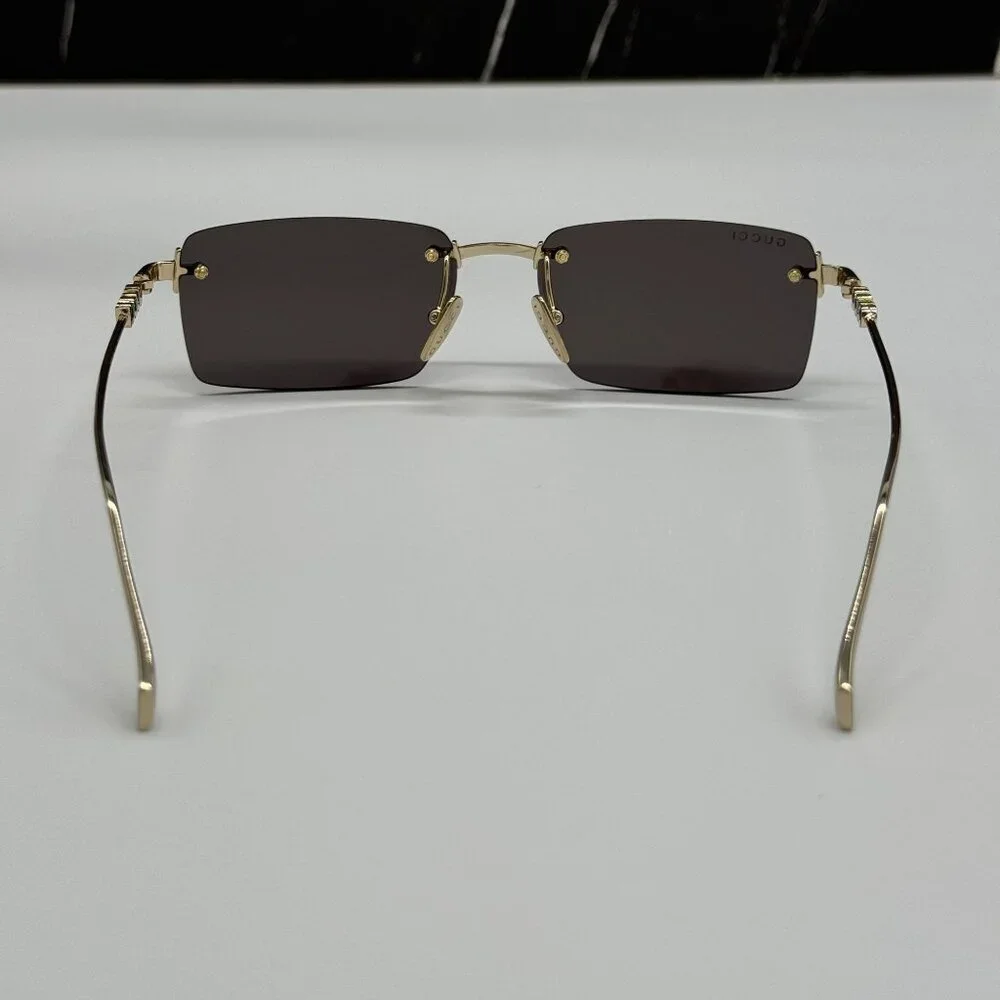 NEW GUCCI SUNGLASSES GOLD MEN EYEWEAR GUCCI GG1941S 001